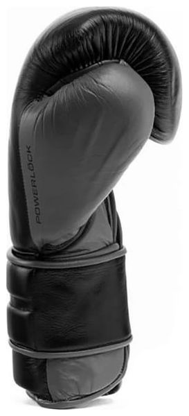 Боксерские перчатки EVERLAST POWERLOCK 2 PRO TRAINING H&L GLOVE черный 14-16 унций P00002427 фото