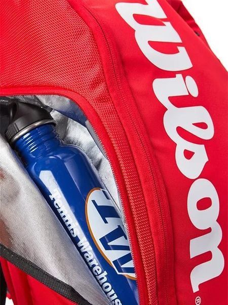 Тенісний рюкзак Wilson Super Tour backpack red WR8010901001 фото