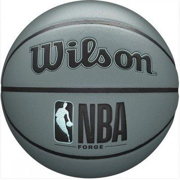Мяч баскетбольный Wilson NBA FORGE BSKT BLUE grey размер 5 WTB8203XB05 фото