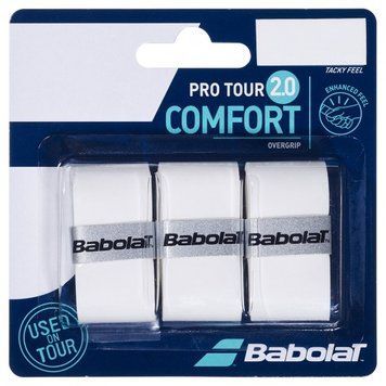 Обмотки Babolat Pro Tour 2.0 X3 (набор 3 шт) белого цвета 653053-101 фото