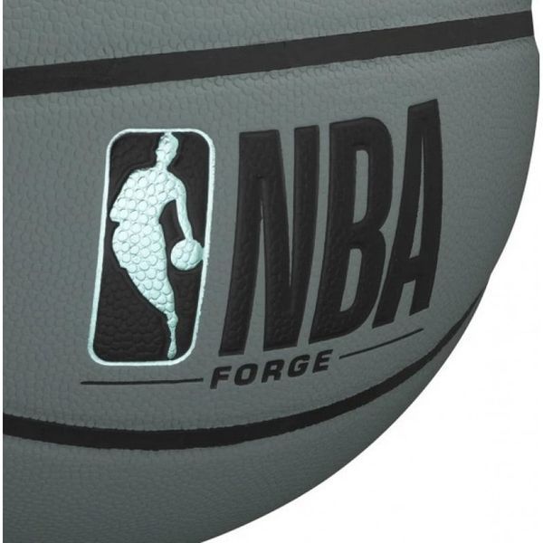 Мяч баскетбольный Wilson NBA FORGE BSKT BLUE серый розмір 7 WTB8203XB07 фото