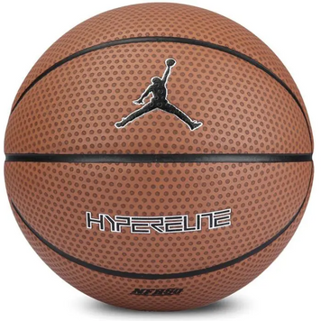 М'яч баскетбольний Nike JORDAN HYPER ELITE 8P DARK AMBER/BLACK/METALLIC SILVER/BLACK розмір 7 J.KI.00.858.07 (Оригінал) J.KI.00.858.07 фото