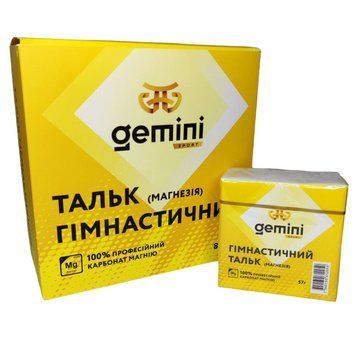 Тальк гімнастичний (магнезія) Gemini упаковка 8шт G-57G G-57G фото
