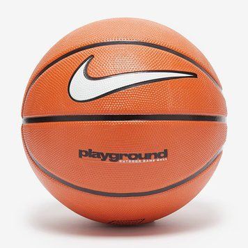 Мяч баскетбольный Nike EVERYDAY PLAYGROUND 8P DEFLATED AMBER/BLACK/WHITE размер 7 N.100.4498.816.07 фото