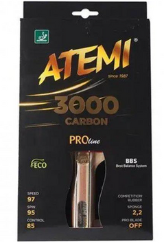 Ракетка для настільного тенісу ATEMI PRO 3000 A3000PL фото