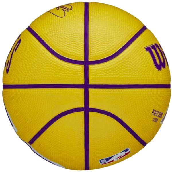 Мяч баскетбольный Wilson NBA PLAYER ICON MINI BSKT LEBRON размер 3 WZ4007201XB3 фото