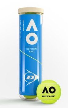Мячи для большого тенниса Dunlop Australian Open 4 ball new 601602 фото