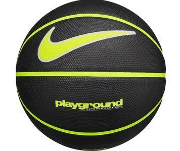 Мяч баскетбольный Nike EVERYDAY PLAYGROUND 8P DEFLATED BLACK/VOLT/WHITE размер 5 N.100.4498.044.05 фото