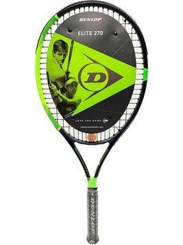Ракетка тенісна Dunlop ELITE 270 G1 NH з віброгасники 10312900 (Оригінал) 10312900 фото