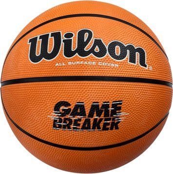 Мяч баскетбольный Wilson GAMEBREAKER BSKT OR размер 6 WTB0050XB06 фото