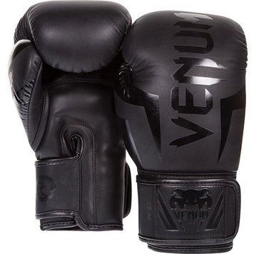 Перчатки боксерские Venum 10oz черный GB-016-10-B фото