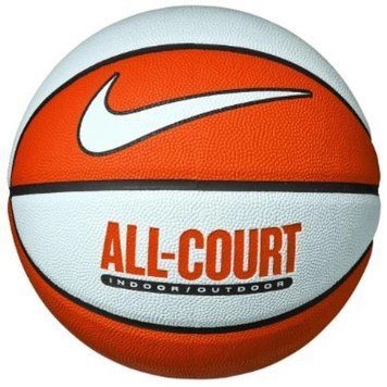 Мяч баскетбольный Nike EVERYDAY ALL COURT 8P DEFLATED ORANGE/BLACK размер 7 N.100.4369.810.07 фото