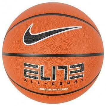 Мяч баскетбольный Nike ELITE ALL COURT 8P 2.0 DEFLATED AMBER/BLACK/M оранжевый Уни 7 N.100.4088.855.07 фото